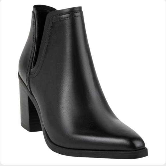 Steve Madden Havannah Black Leather Ankle Booties Size 7.5 NEW - Picture 5 of 11